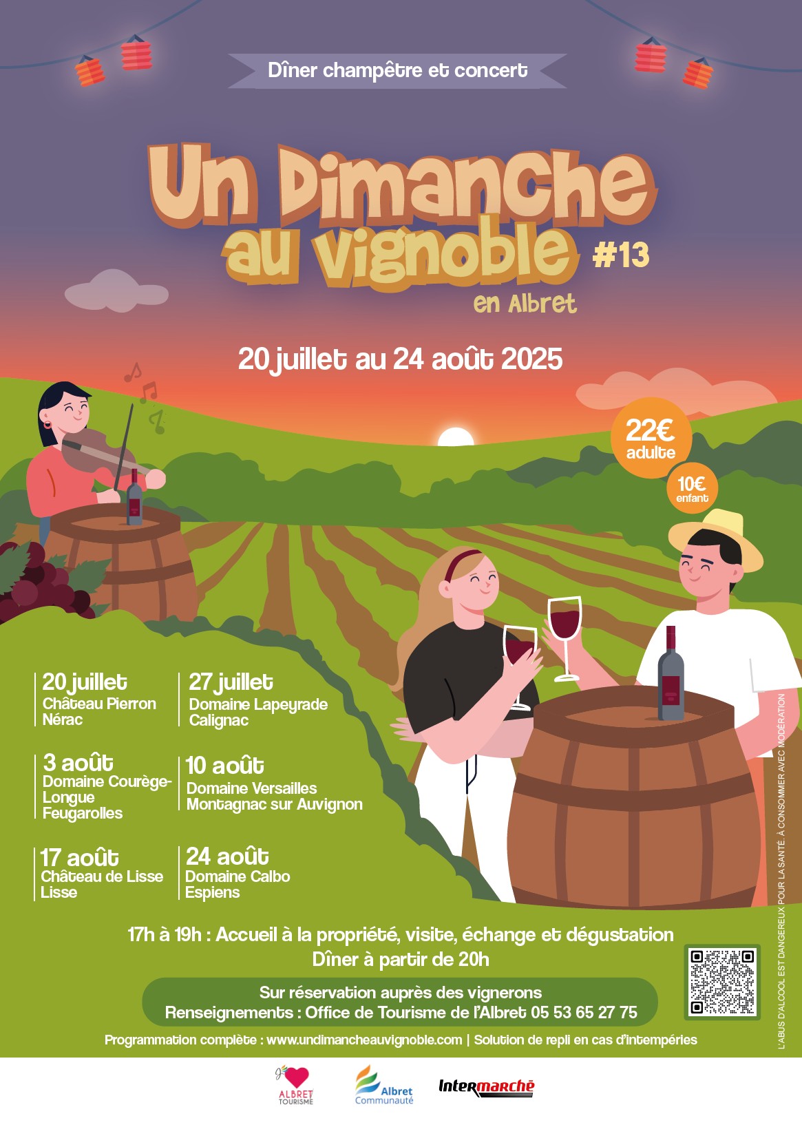 Un dimanche au vignoble à notre Domaine